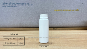 0. . CHAI HDPE 70ML ĐẦU NHẤN