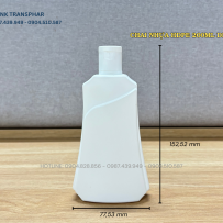 CHAI NHỰA HDPE 200ML DẸT 20