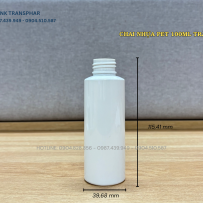 CHAI PET 100ML VUÔNG MỚI 24