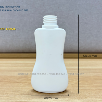 8. CHAI HDPE 100ML UỐN LƯỢN