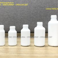 CHAI NHỰA HDPE CỔ 18