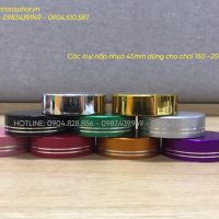 Các loại nắp nhựa 45mm