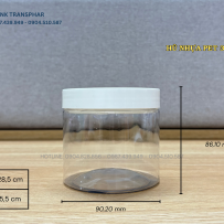 HŨ NHỰA HDPE 300G