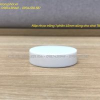 Nắp nhựa trắng 1 phần 45mm